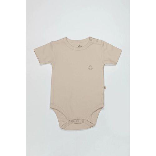Bistyle Organik Natural Basic Style Yarım Kol Body Bs17103 Bej