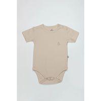 Bistyle Organik Natural Basic Style Yarım Kol Body Bs17103 Bej