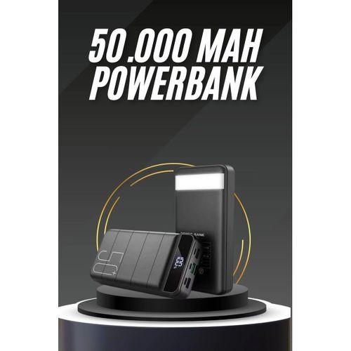 50 000 Mah Led Dijital Göstergeli Usb Çıkışı Powerbank