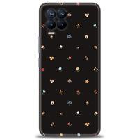 Realme 8 Kılıf HD Baskılı Kılıf - Flower + Tam Ekran Koruyucu