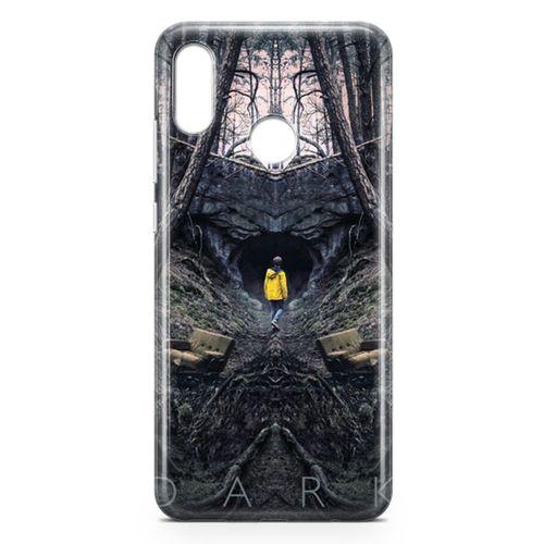 Huawei P Smart 2019 Kılıf Dark Arka Kapak Koruma Desenli Full Koruyucu