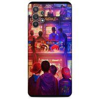 Lopard Samsung Galaxy A32 Uyumlu Kılıf Retro (33) Hybrid Kılıf
