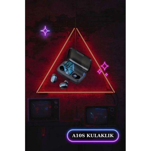 Kablosuz Bluetooth Kulaklık Ve Kordon Hediyeli Akıllı Saat Nabız Ölçer Uzun Pil Ömrü