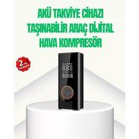 Akü Takviye Cihazı Jump Starter Ve Dijital H.a Kompresörü