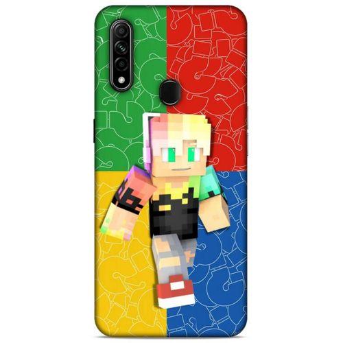 Lopard Oppo A31 Uyumlu Kılıf PiXel (49) Ultra Silikon Kılıf DJ MC