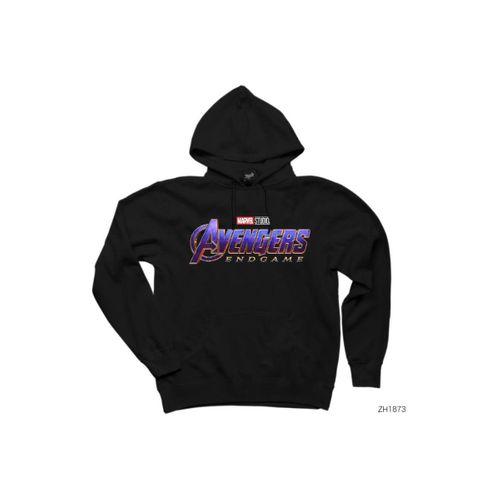 Avengers Endgame Siyah Kapşonlu Sweatshirt Hoodie