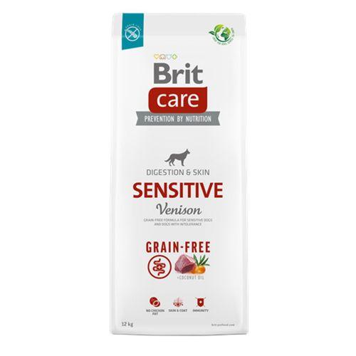 Brit Care Sindirim Sistemi, Gıda İntoleransı Ve Deri Hassasiyetine Sahip Köpekler İçin, Tahılsız, Geyik Etli Kuru Mama 12 kg