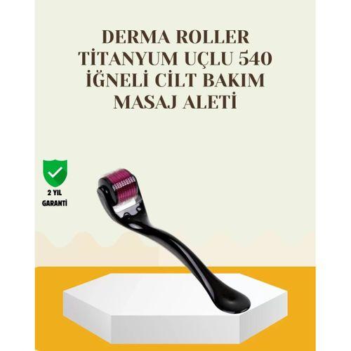 Titanyum Dermaroller 540 İğne Cilt Onarım Ve Kolajen Üretim Desteği