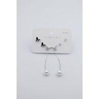 Çoklu Set Küpe - Gümüş