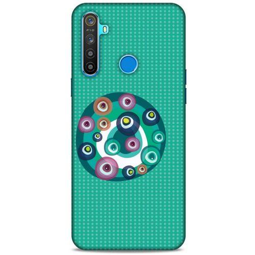 Nazarium (25) Desenli Silikon Kapak Oppo Realme 5i Kılıf