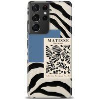 Samsung Galaxy S21 Ultra Kılıf HD Baskılı Kılıf - Matisse + Tam Ekran Koruyucu