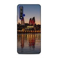 Huawei P Smart S 2020 Uyumlu Kılıf Azarbaijan (28) Arka Kapak Alov Kuleleri