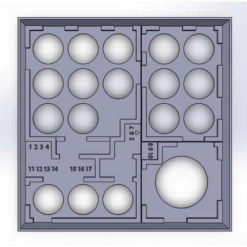 Imperial Assault_ Jabba’nın Diyarı - Harita Tile Organizatörü - 3719356