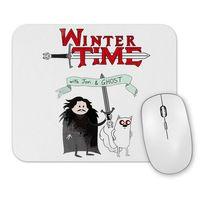 Game Of Thrones Adventure Time Mouse Pad