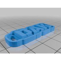 DAK İsim Standı (Bu ürün Sadece Plastik parçadır - Almadan Önce Soru Sorabilirsiniz)