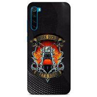 Xiaomi Redmi Note 8T Uyumlu Kılıf Motorsiklet (8) Baskılı Kılıf Harley Davidson