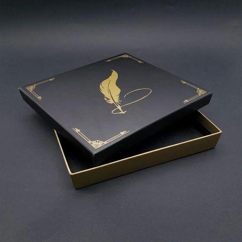 Tüylü Kalem Tasarımlı Hediye Kutusu