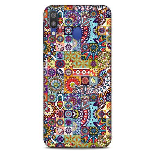 Ethnic Culture (25) Samsung Galaxy M20 Kılıf Silikon Kapak Desenli