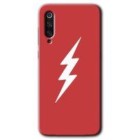 Xiaomi Mi 9 Kılıf HD Desen Baskılı Arka Kapak - Flash Logo