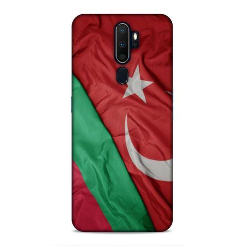 Oppo A5 2020 Uyumlu Kılıf Azarbaijan (10) Full Koruma Kılıfı Türk & Azerbaycan Bayrak