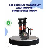 Çok Amaçlı Ayaklı Lastik Pompası Yüksek Hassasiyetli