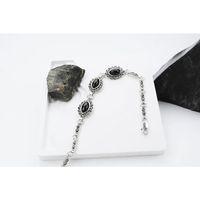 Anka 925 Ayar Oltu Taşlı Gümüş Bileklik