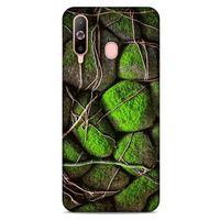 Samsung Galaxy A60 Kılıf Baskılı Özel Seri Taşlı (46) Core Armor Kılıf