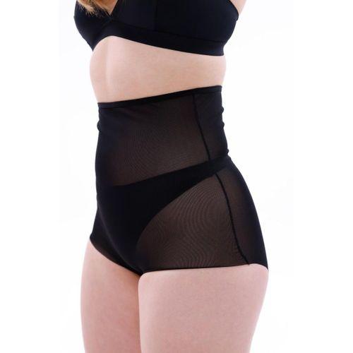 Siyah 2706 Lazer Tül Toparlayıcı Slip Hayalet Külot Korse