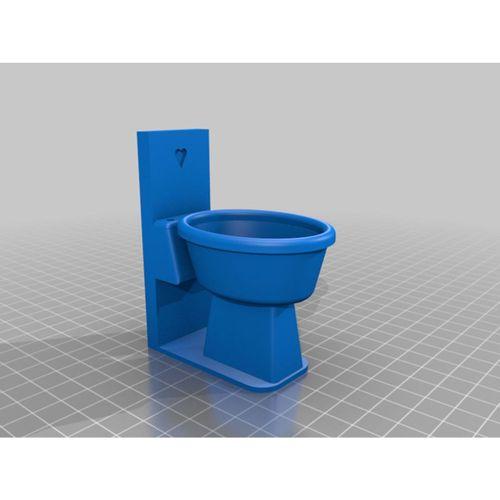 Ikea Skadis Konteyner Tuvalet 3D Baskı (Bu ürün Sadece Plastik parçadır - Almadan Önce Soru Sorabilirsiniz)