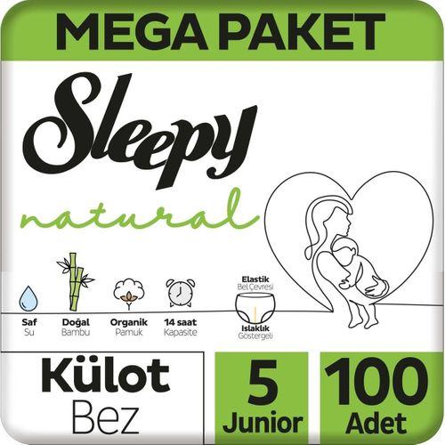 Sleepy Sleepy Natural Külot Bez Mega Paket 5 Beden 11-18 Kg 100 Adet