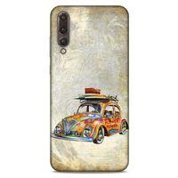 Retro (36) Desen Glitter Kılıf Renkli Huawei P20 Pro Kılıf