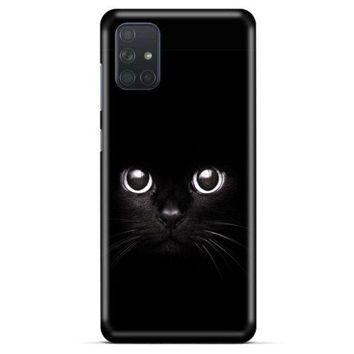 Lopard Samsung Galaxy M51 Uyumlu Kılıf Kediler (44) Tough Armor Kılıf Kara Kedi
