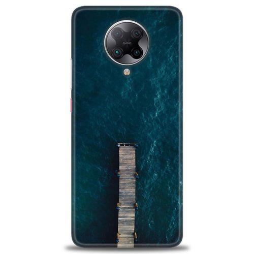 Xiaomi Poco F2 Pro Kılıf HD Baskılı Kılıf - İskele + Tam Ekran Koruyucu