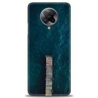 Xiaomi Poco F2 Pro Kılıf HD Baskılı Kılıf - İskele + Tam Ekran Koruyucu