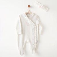 Andywawa AC26503 Summer Time Tulum Takım Ekru