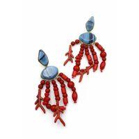 Mercan Küpe - Kırmızı