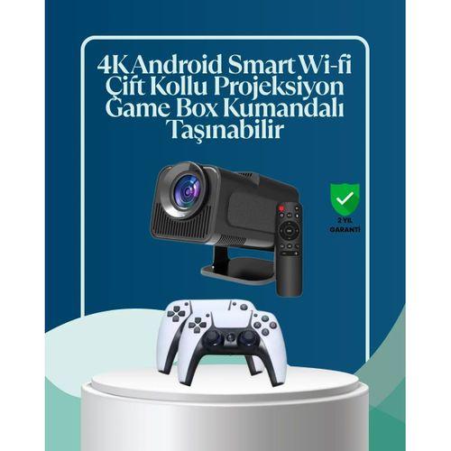 450 Ansı Lümen, 4k Destekli Kompakt Ev Projektörü