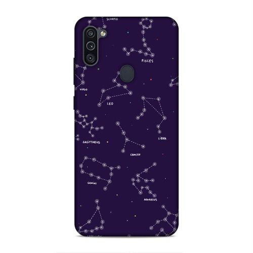 Samsung Galaxy M11 Kılıf Burclar Arka Kapak Silikon Koruma Full Koruyucu