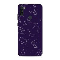 Samsung Galaxy M11 Kılıf Burclar Arka Kapak Silikon Koruma Full Koruyucu