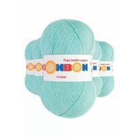 5 Adet Kristal El Örgü Lif İpi Cam Mavi 98203