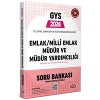 2024 GYS Çevre Şehircilik ve İklim Değişikliği Emlak ve Milli Emlak Müdür Yardımcılığı Soru Bankası Data Yayınları