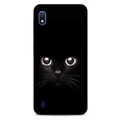 Lopard Samsung Galaxy A10 Uyumlu Kılıf Kediler (44) Tough Armor Kılıf Kara Kedi