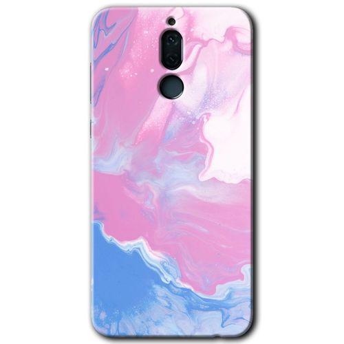 Huawei Mate 10 Lite HD Baskılı Kılıf + 9D Tam Ekran Koruyucu - Liquid Lekeler Art