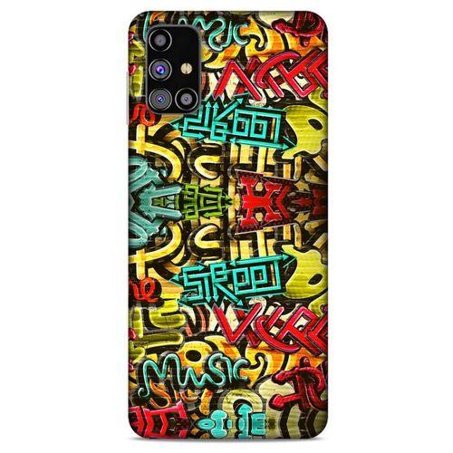 Graffitix (26) Desenli Silikon Kapak Samsung Galaxy M31s Kılıf