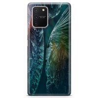 Samsung Galaxy S10 Lite Kılıf Cam Kırıkları Arka Kapak Koruma Desenli Full Koruyucu