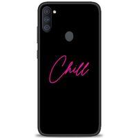 Samsung Galaxy A11 Kılıf HD Baskılı Kılıf - Chill + Tam Ekran Koruyucu