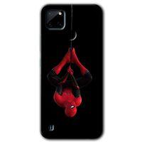 Realme C21 Kılıf Baskılı Arka Kapak - Örümcek Adam +Tam Ekran Koruyucu