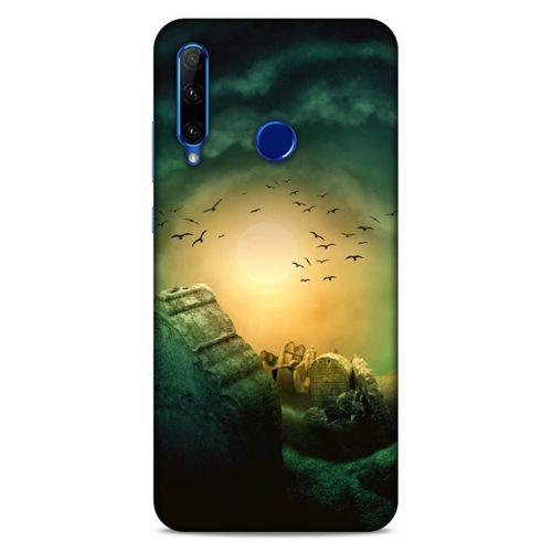 Lopard Huawei Honor 20 Lite Uyumlu Kılıf Manipülasyon ☻ (12) Koruyucu Silikon Desenli