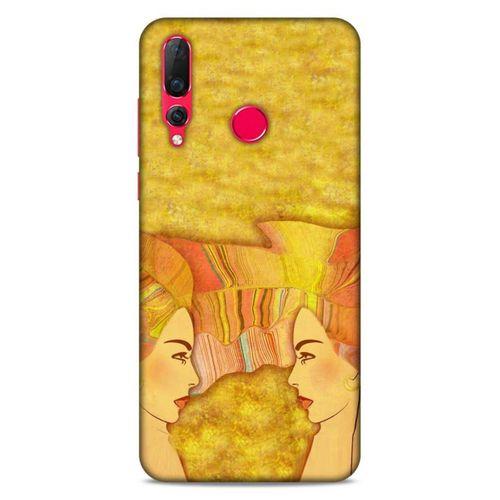 Lopard Huawei P Smart Z Uyumlu Kılıf Sürreal Yüzler ♀ (16) Kalın Kılıf Desenli