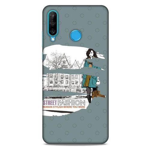 Sokak Modası 93 Huawei P30 Lite Kılıf Desenli Silikon